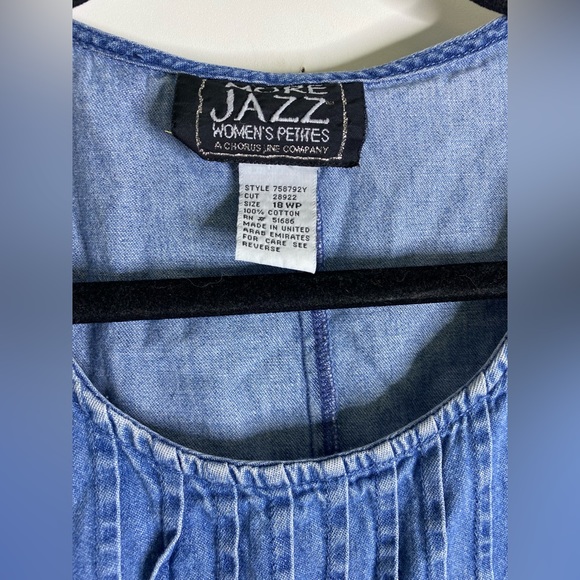Vintage More Jazz Denim Dress - Picture 8 of 10